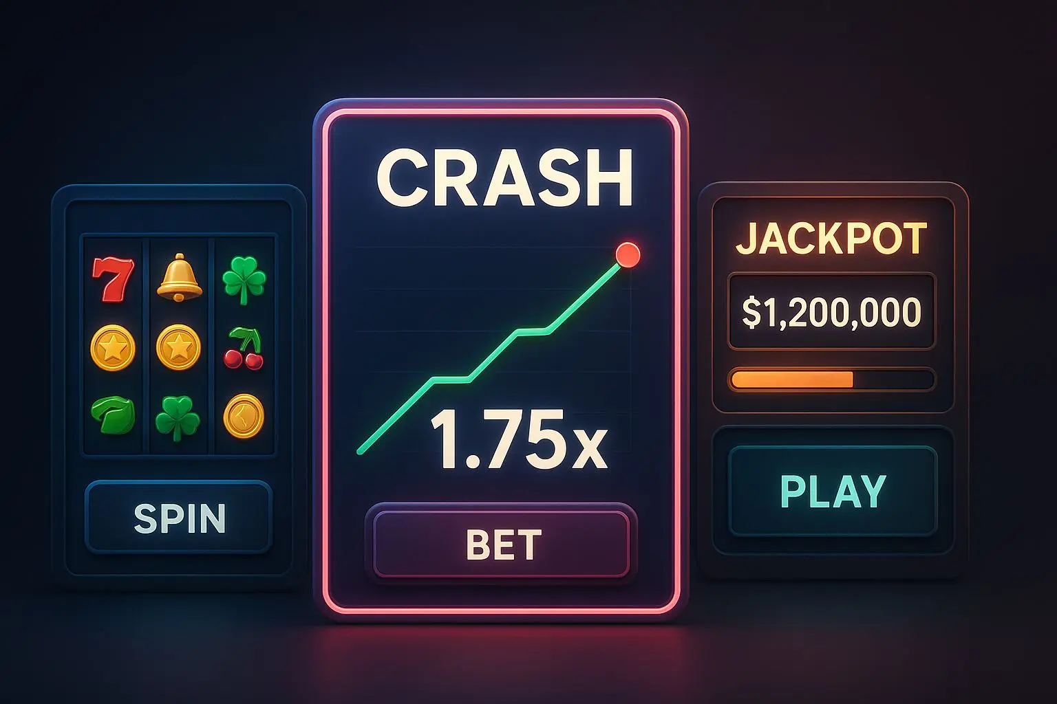 Comparison of Aviator-style interface with other online game formats