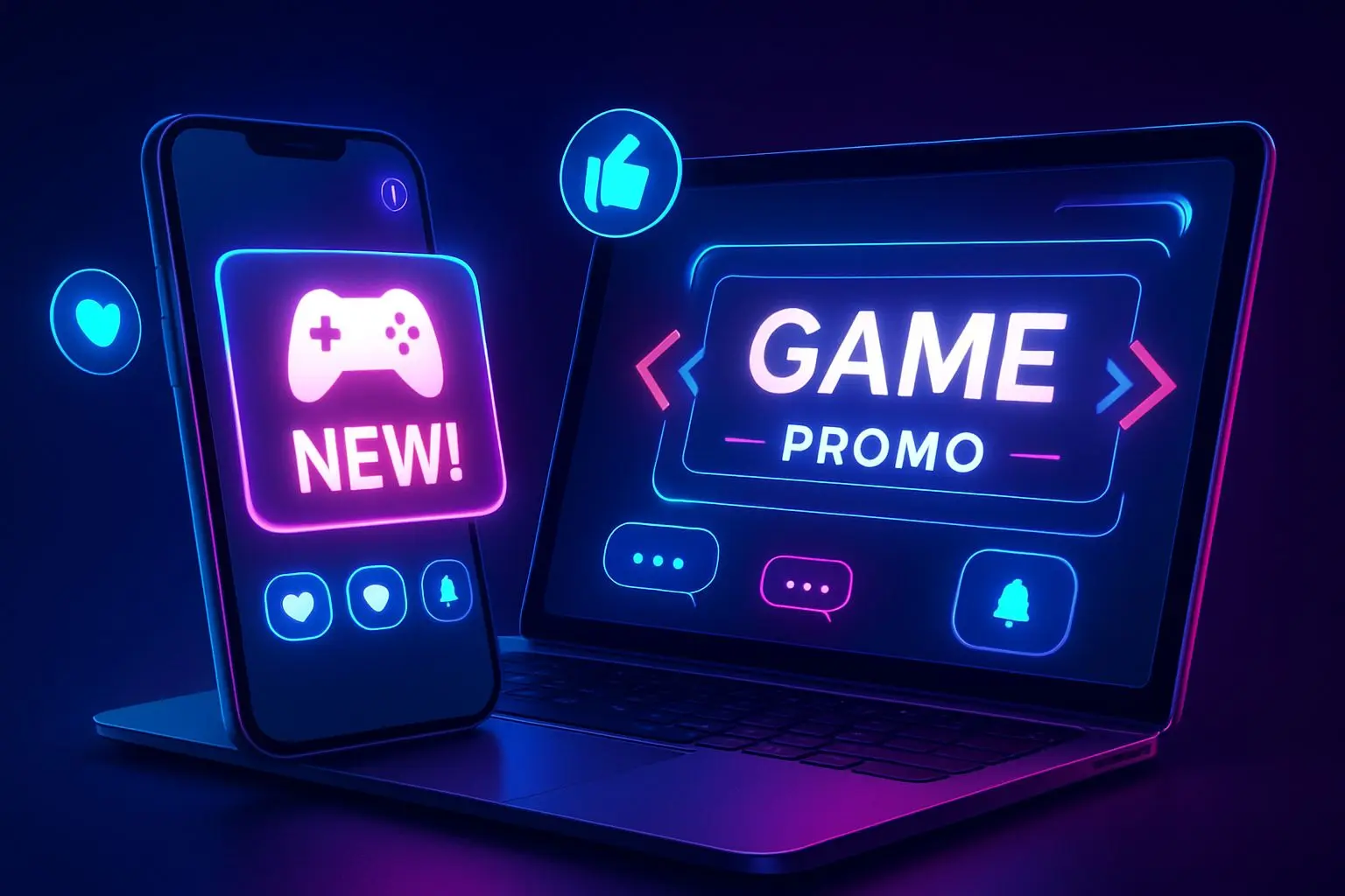 Social media promo update notifications for BetX